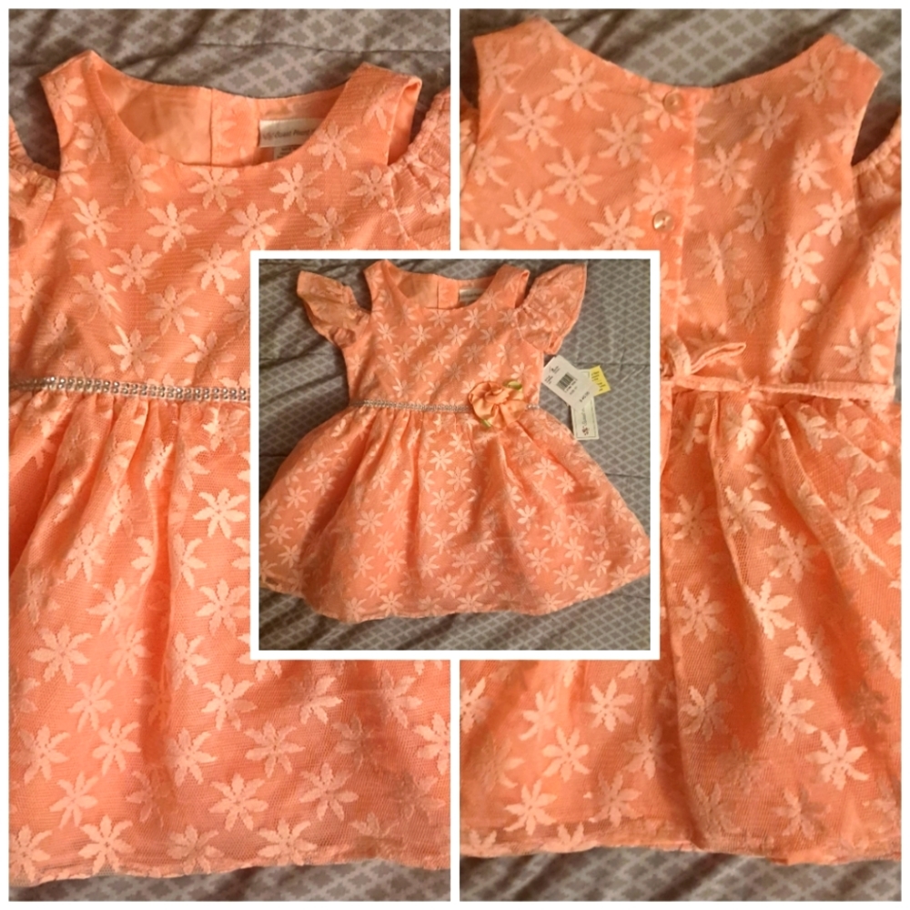 Peach/pink sz 4t dress